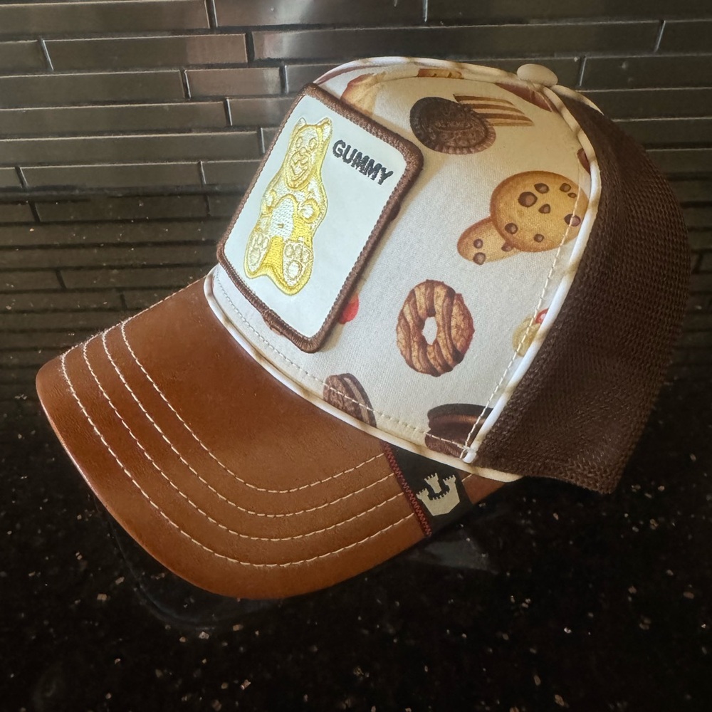 Goorin Bros Brown and White Gummy Bear Hat - Picture 2 of 3